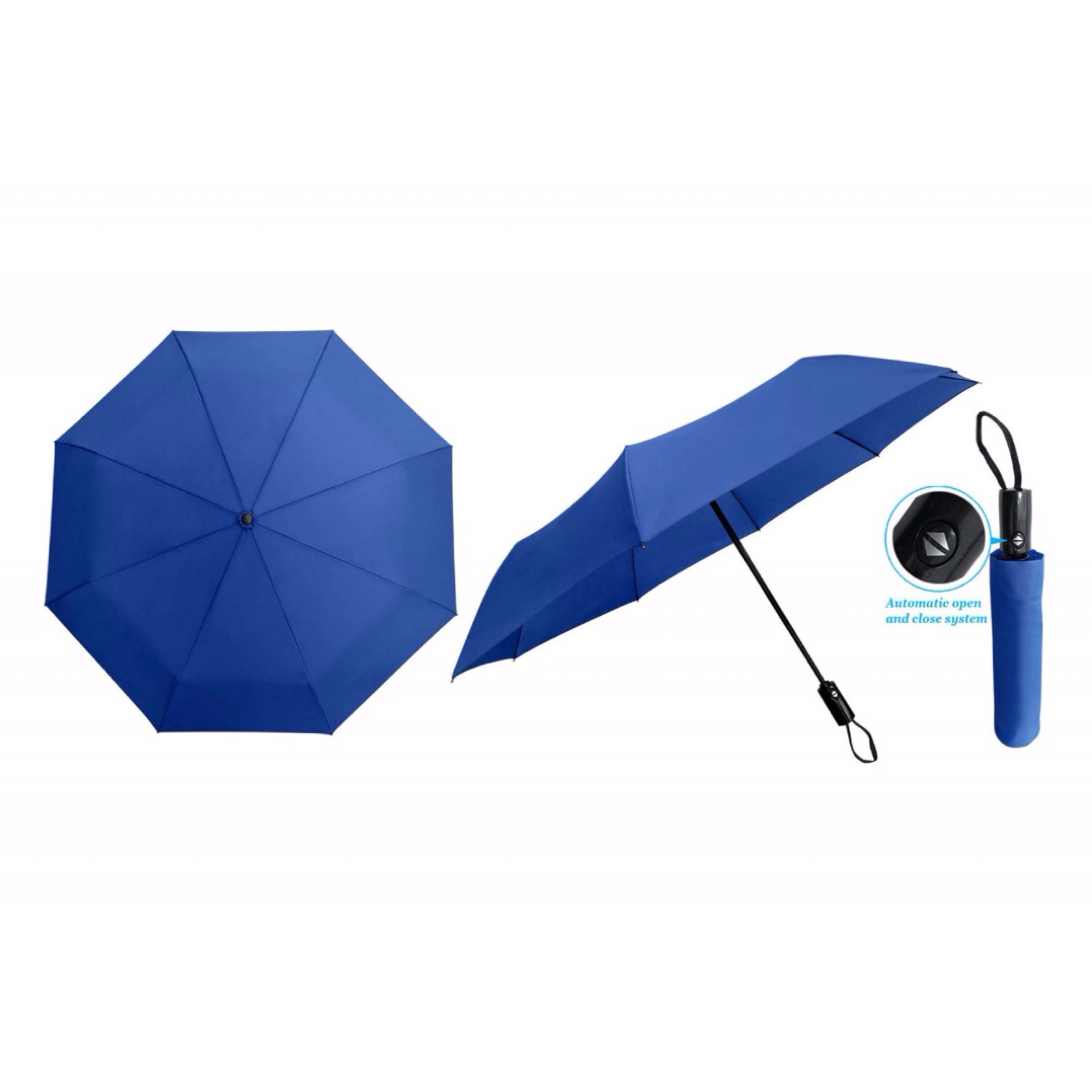 21inch Foldable Umbrella - Blue