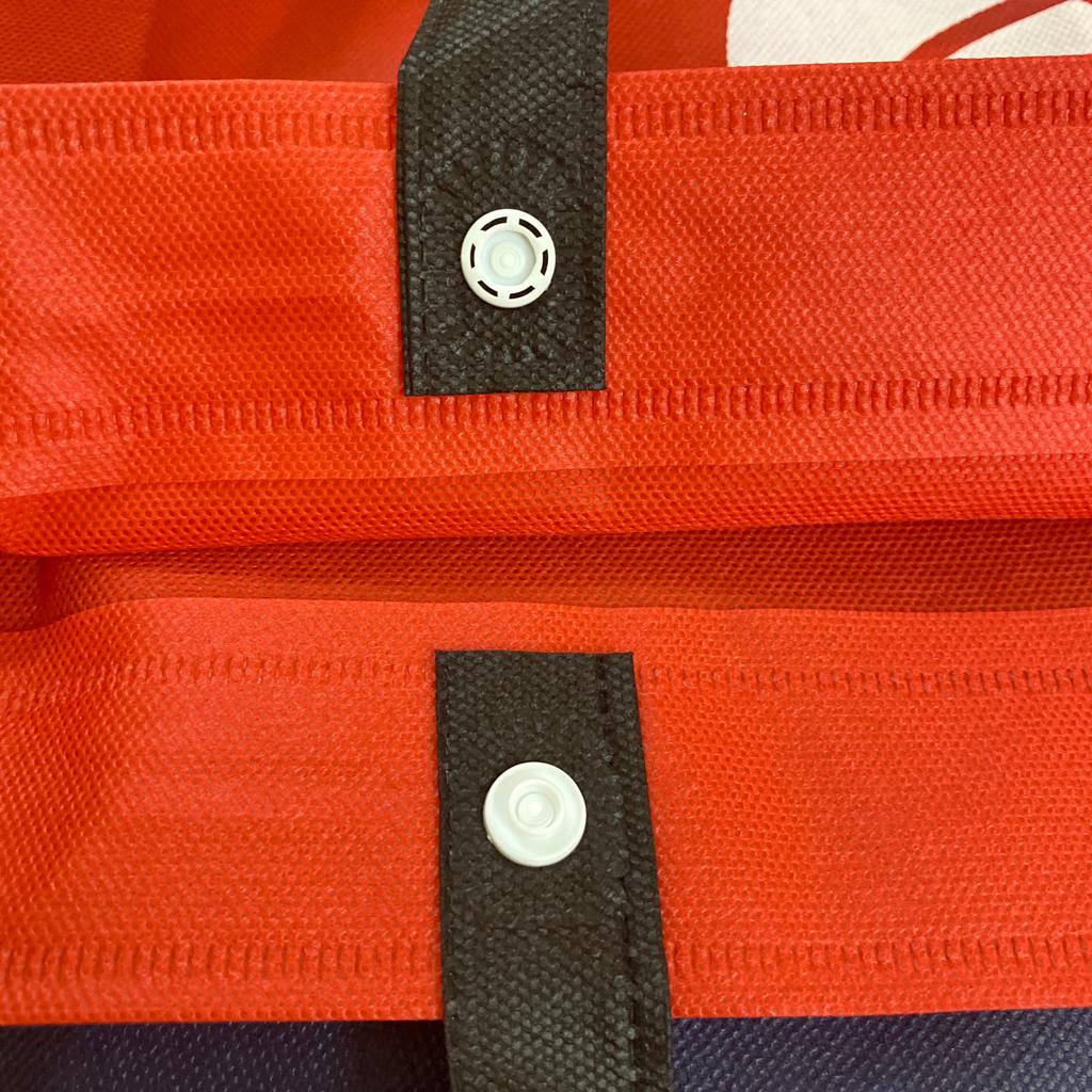Custom Made Non Woven Bag With Button 2